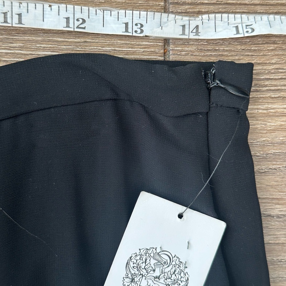 NWT Vince Camuto Elegant Black Sheer Lined Size 4 Maxi Skirt - Picture 4 of 5